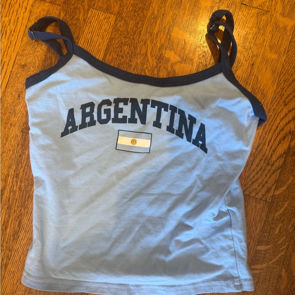 Edikted Light Blue Argentina Camisole - Picture 1 of 3